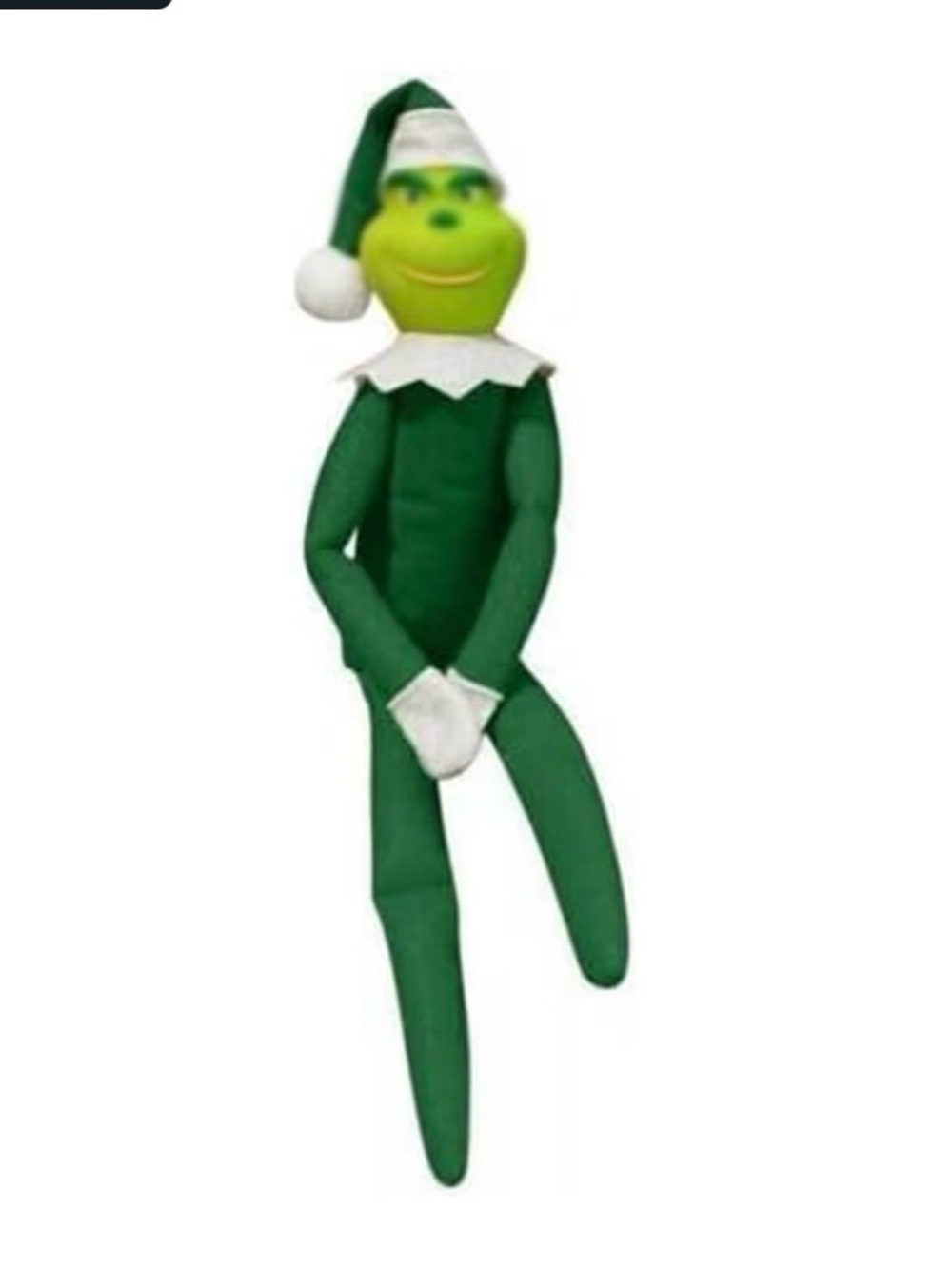 Grinch Elf Plush Doll - Green Elves for Home Decoration, Xmas Ornaments
